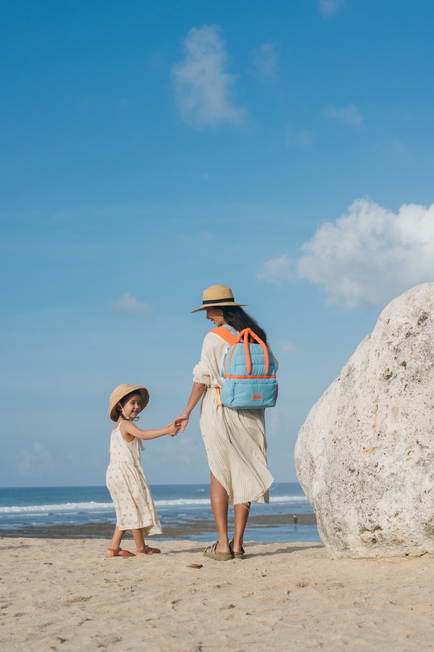 The Chapter Backpack – One Bag, Every Chapter in Ocean Sunrise - Fennec Folk