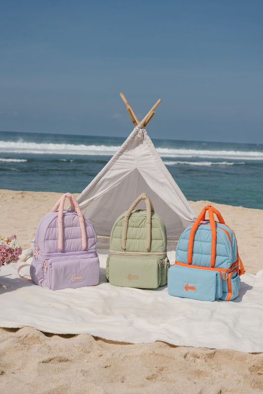The Chapter Backpack – One Bag, Every Chapter in Ocean Sunrise - Fennec Folk