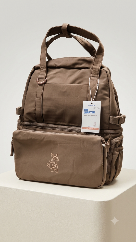 The Chapter Backpack - Terra Edit, One Bag Every Chapter in Gold Sequoia